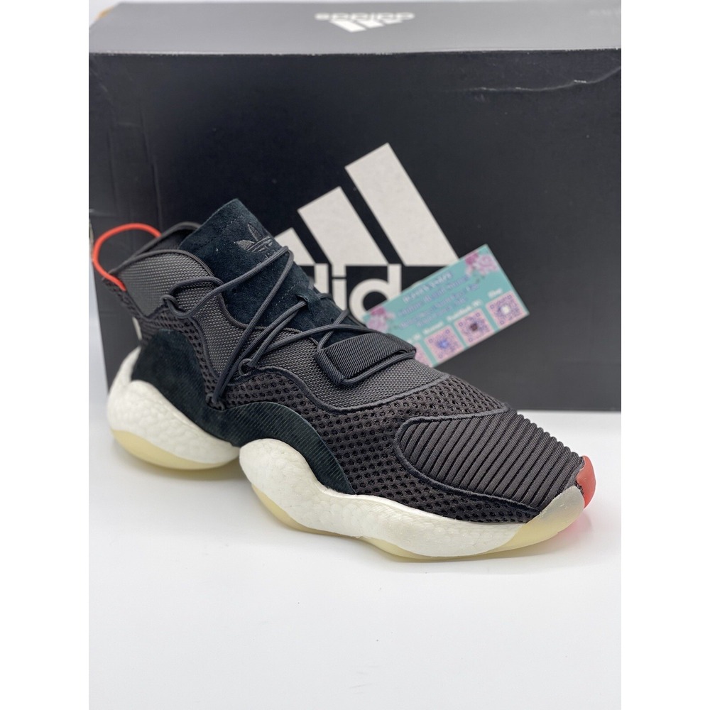 Adidas Crazy BYW Men's Basketball Shoes Black Boost Size 9 90s Retro